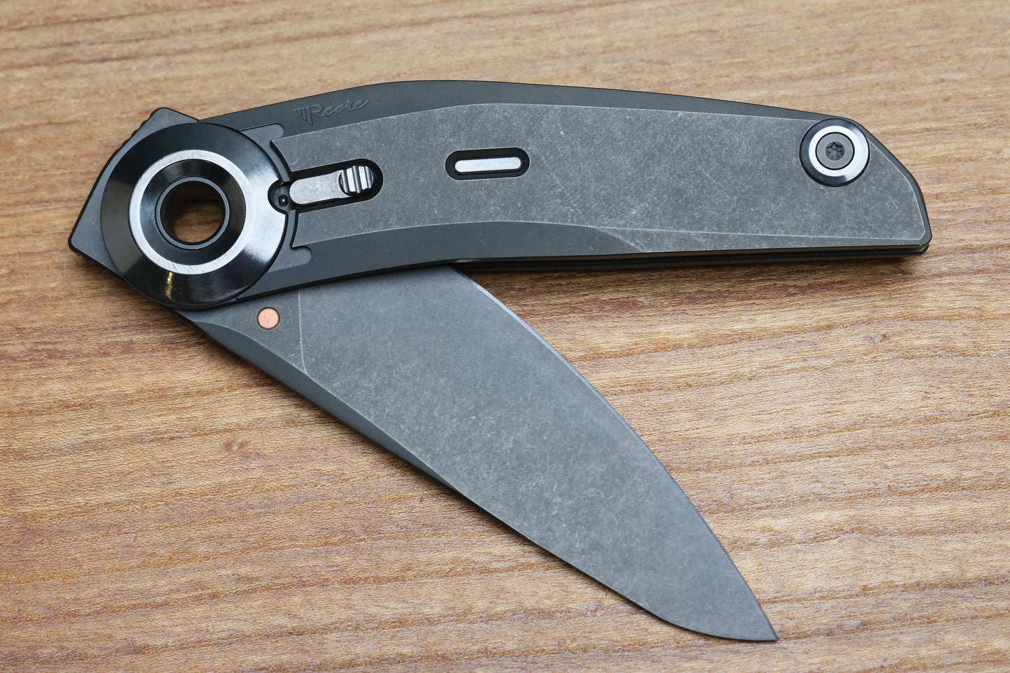 REATE KNIVES VULPEX VK TRON- TITANIUM DLC HANDLE & DLC M390 BLADE