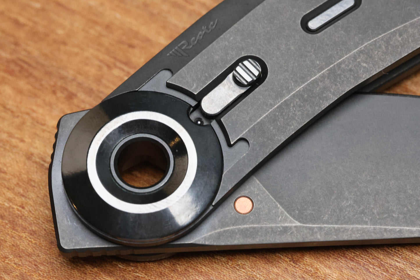 REATE KNIVES VULPEX VK TRON- TITANIUM DLC HANDLE & DLC M390 BLADE