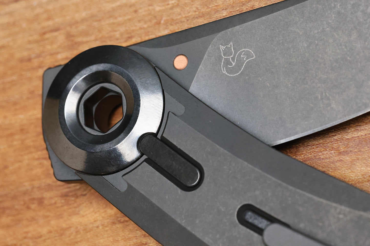 REATE KNIVES VULPEX VK TRON- TITANIUM DLC HANDLE & DLC M390 BLADE