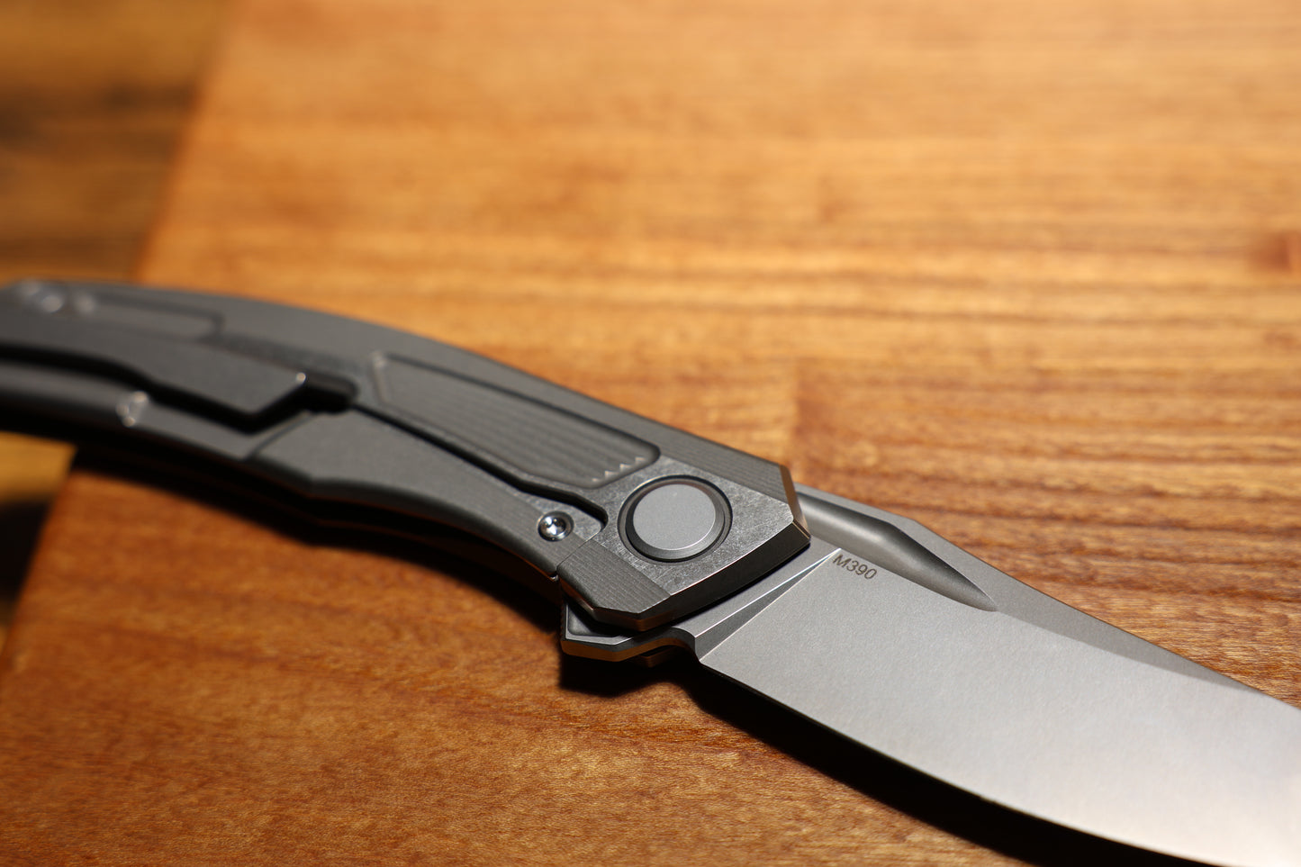 SHIROGOROV QUANTUM GEN 2 – M390 BLADE – TITANIUM HANDLE – MRBS